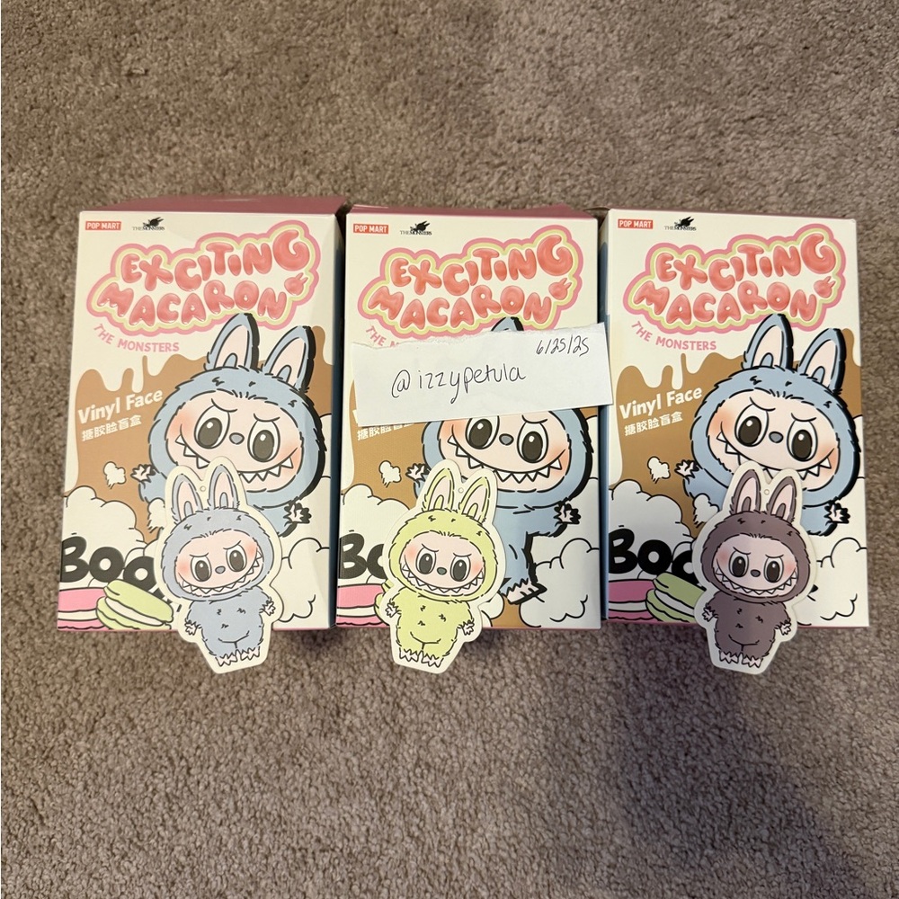 Authentic Exciting Macaron Labubu